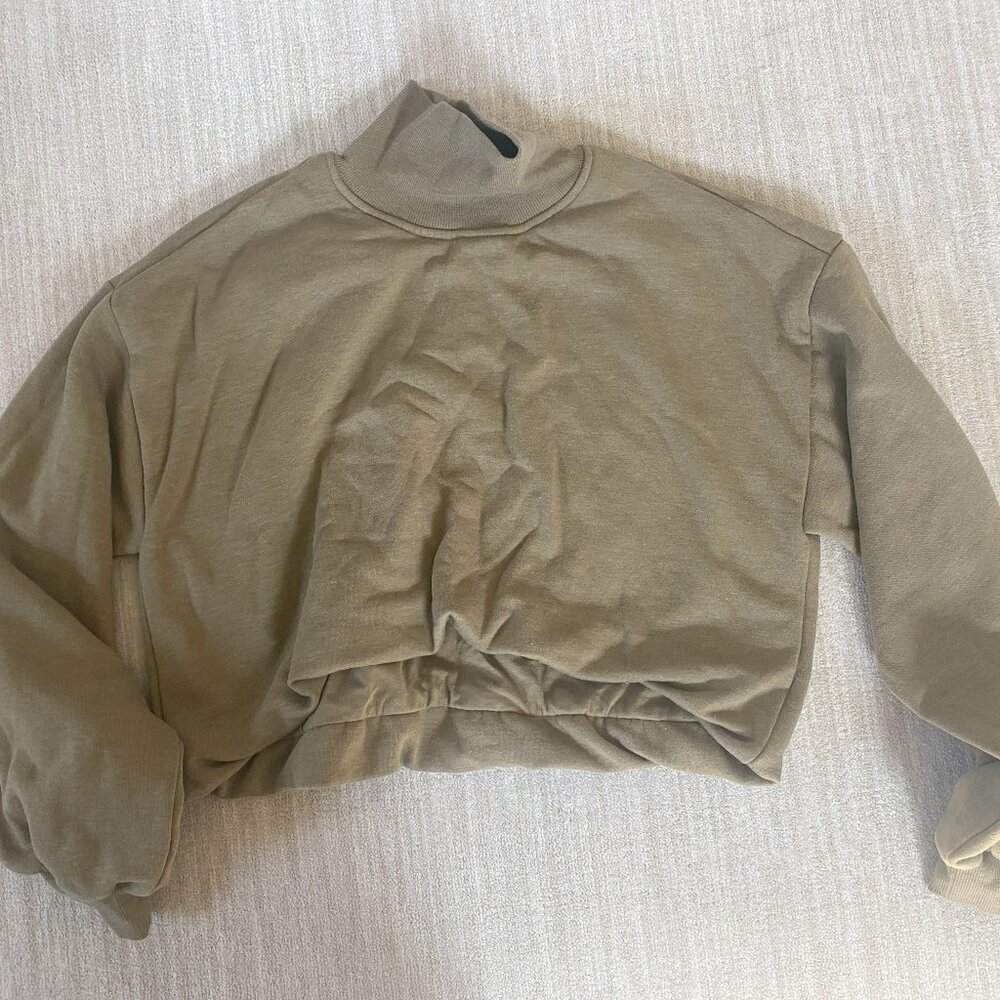 PILCRO by Anthropology Cropped Sweatshirt